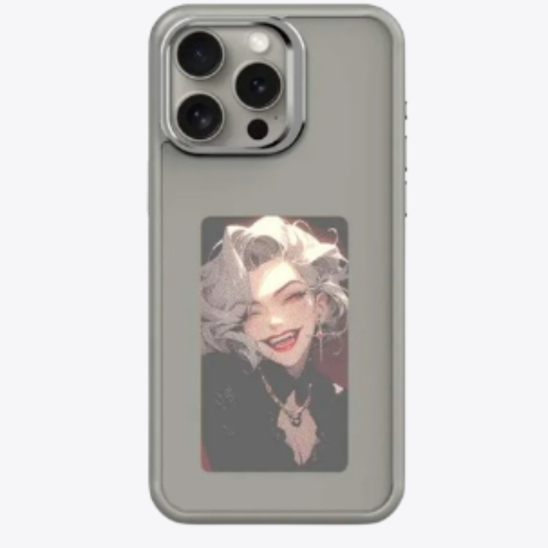 E-Ink Coque iPhone avec écran NFC – Sans batterie
