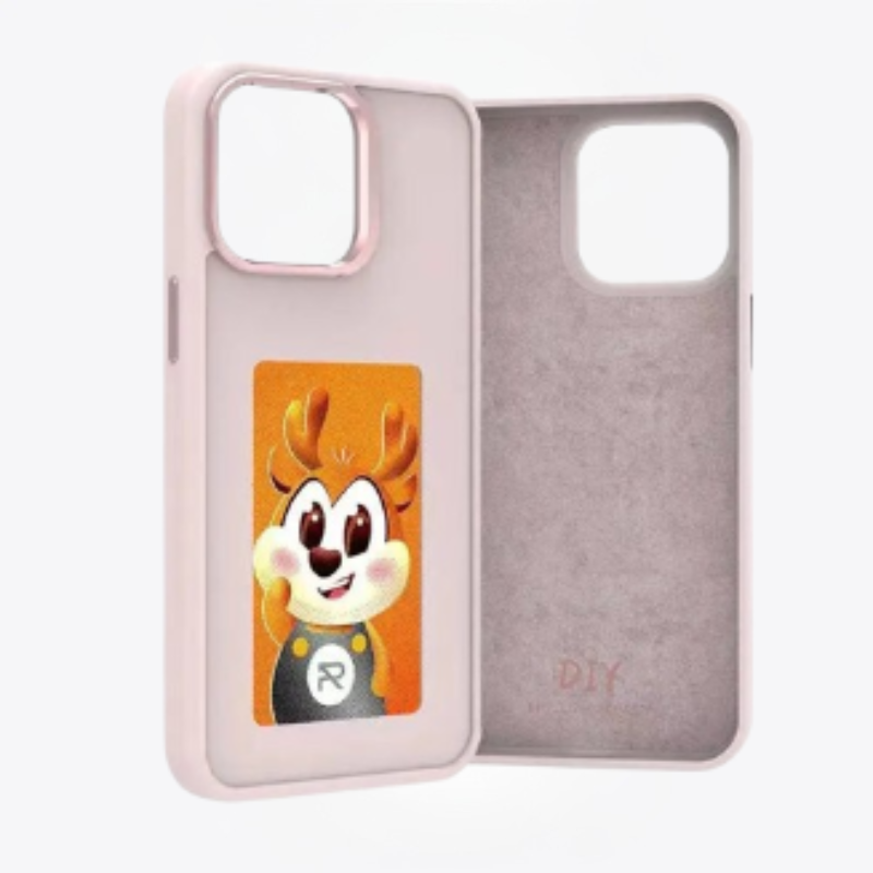 E-Ink Coque iPhone avec écran NFC – Sans batterie
